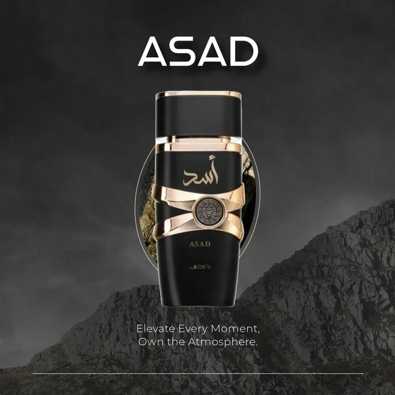 PERFUME ÁRABE - Lattafa ASAD (100ml) - BLACK FRIDAY